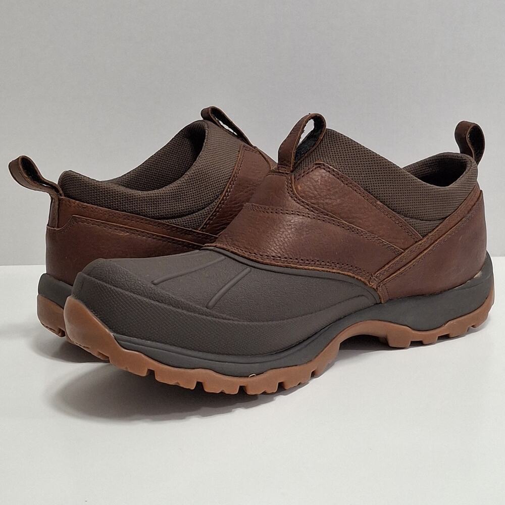 LL Bean Storm Chaser 5 Boots Mens Size 12M Slip On Waterproof WetIceTech Brown - Picture 4 of 9